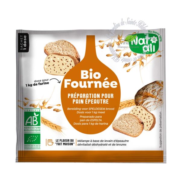 LEVAIN* D'ÉPEAUTRE BIO (35G) pour 1kg de farine