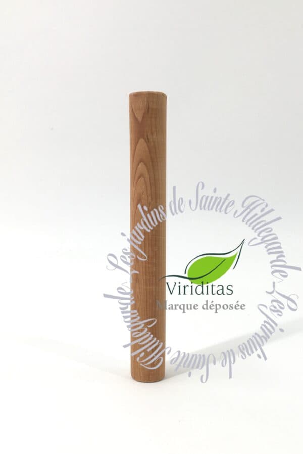 BÂTONNET TOURNE EN BOIS D'IF 15CM