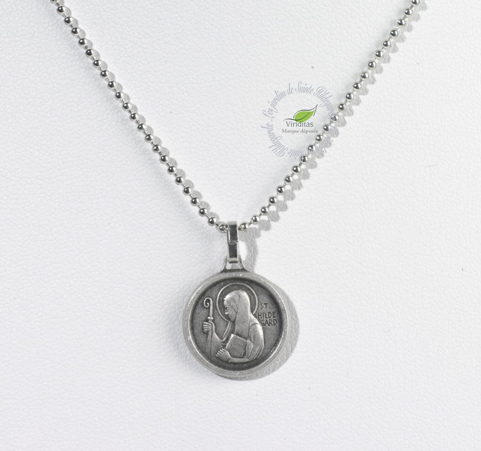 MEDAILLE DE STE HILDEGARDE + ABBAYE Les Jardins de SainteHildegarde