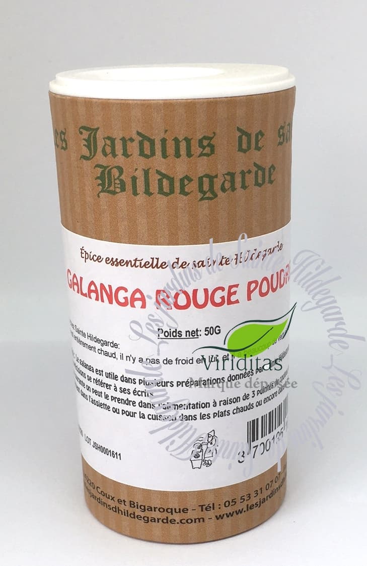 GALANGA POUDRE BIO 50G* Les Jardins de SainteHildegarde