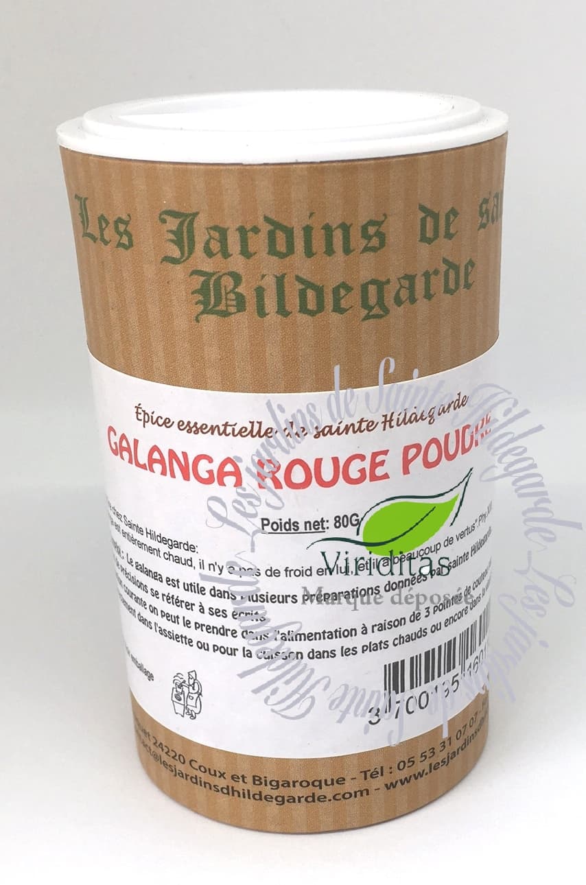 GALANGA POUDRE BIO 80G* Les Jardins de SainteHildegarde