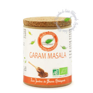 Garam masala, mélange culinaire bio à base de plantes et d'épices recommandées par sainte Hildegarde de Bingen - 50g