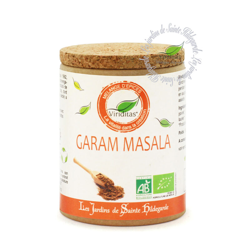 GARAM MASALA BIO 50G* Les Jardins de SainteHildegarde