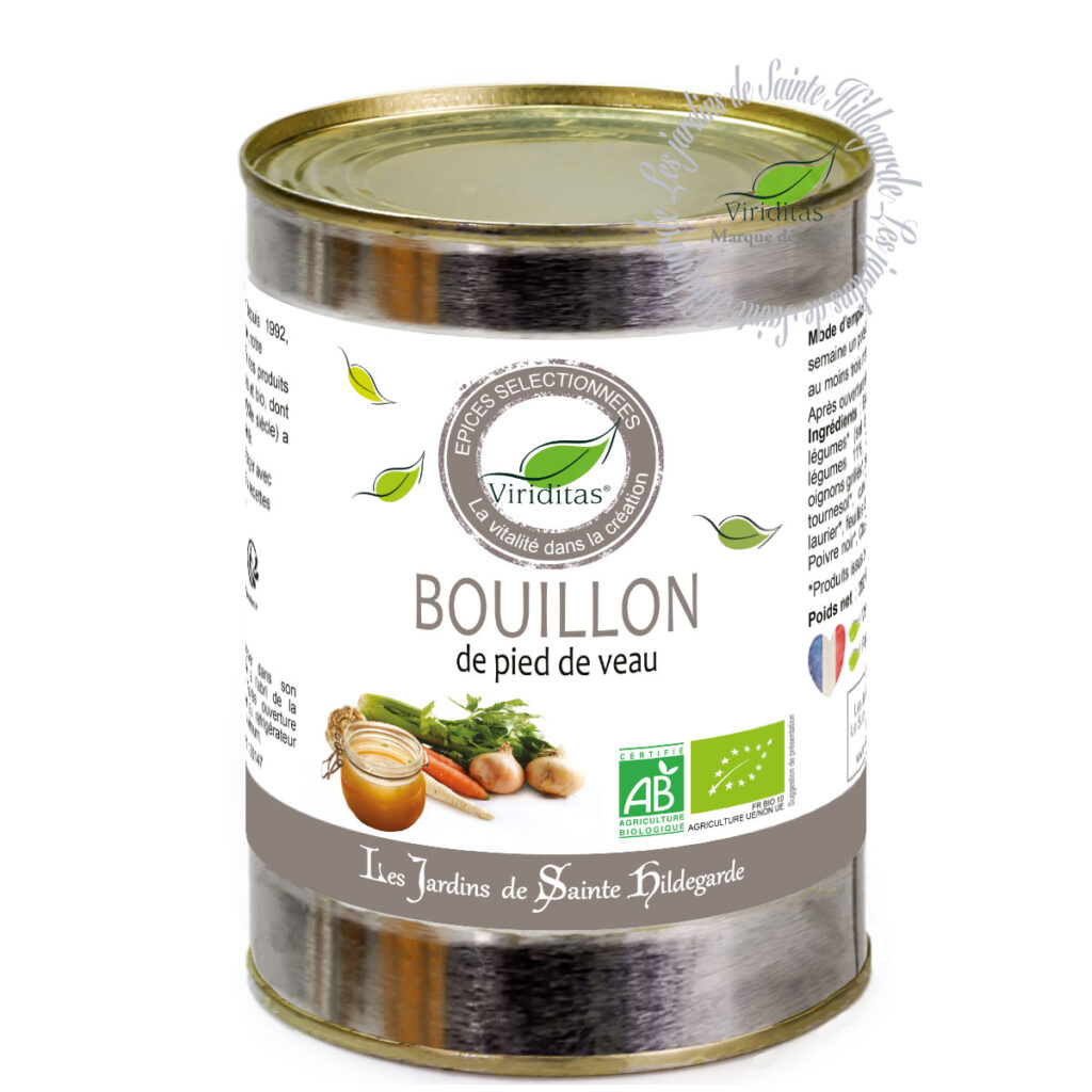 Bouillon pied de veau Les Jardins de SainteHildegarde