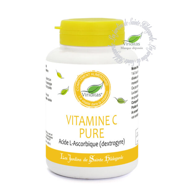 COMPLÉMENT ALIMENTAIRE VITAMINE C L ASCORBIQUE PURE 180G