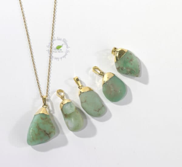 CHRYSOPRASE PENDENTIF