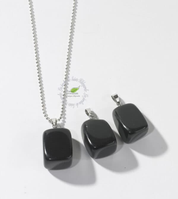 ONYX NOIR PENDENTIF