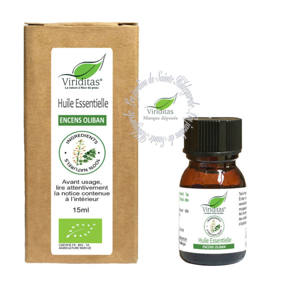 Huile essentielle d'encens Oliban bio (boswellia carterii) - 15ml