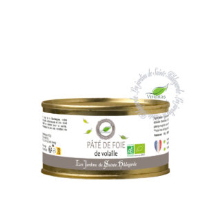 pâté de foie de volaille bio -180g- recommandé par sainte Hildegarde pour les états de faiblesse et l'anémie.