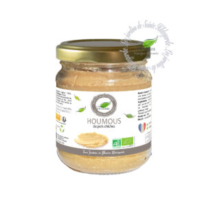 Houmous de pois chiche à l'ail bio 190g