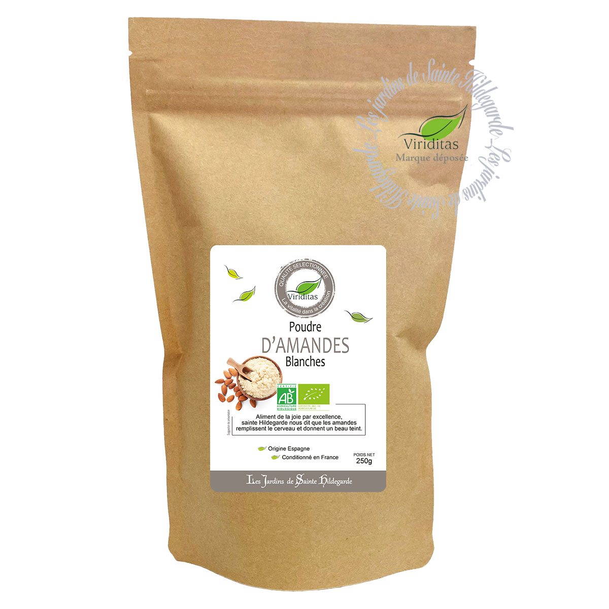 Amandes 250G Bio 