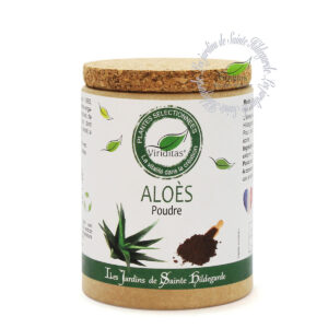 aloès moulu, pot de 50g