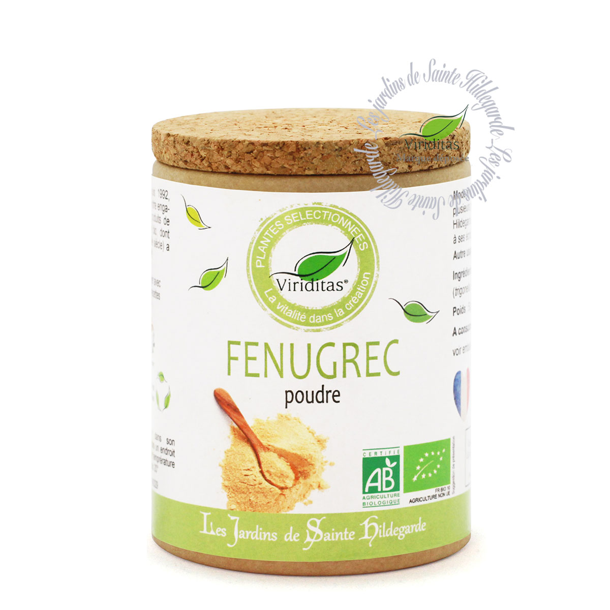 FENUGREC GR POUDRE BIO 50G* - Les Jardins de Sainte-Hildegarde