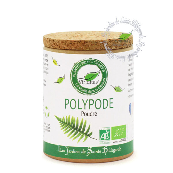 polypode moulu bio, pot de 40g, recommandé par sainte Hildegarde de Bingen