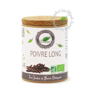 poivre long bio, pot de 40g, recommandé par sainte Hildegarde