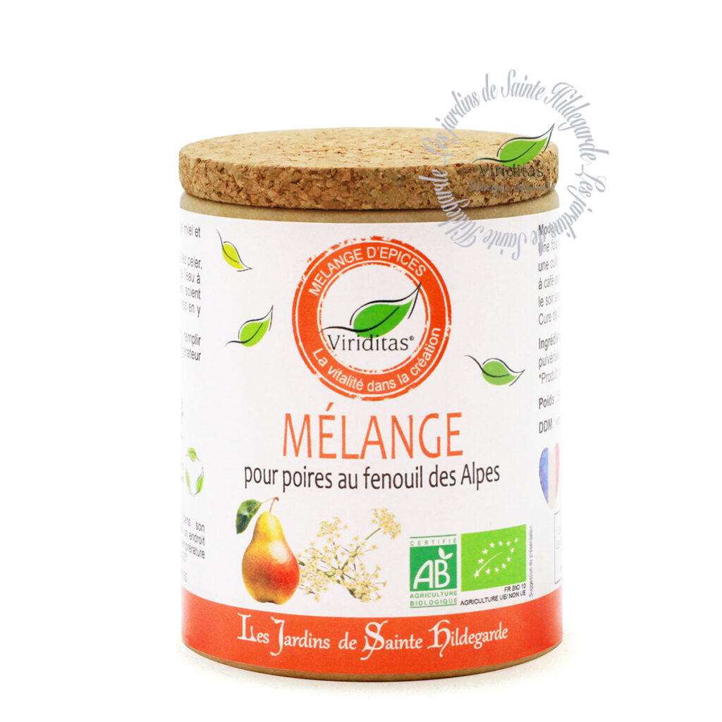 Électuaire de poires Les Jardins de SainteHildegarde