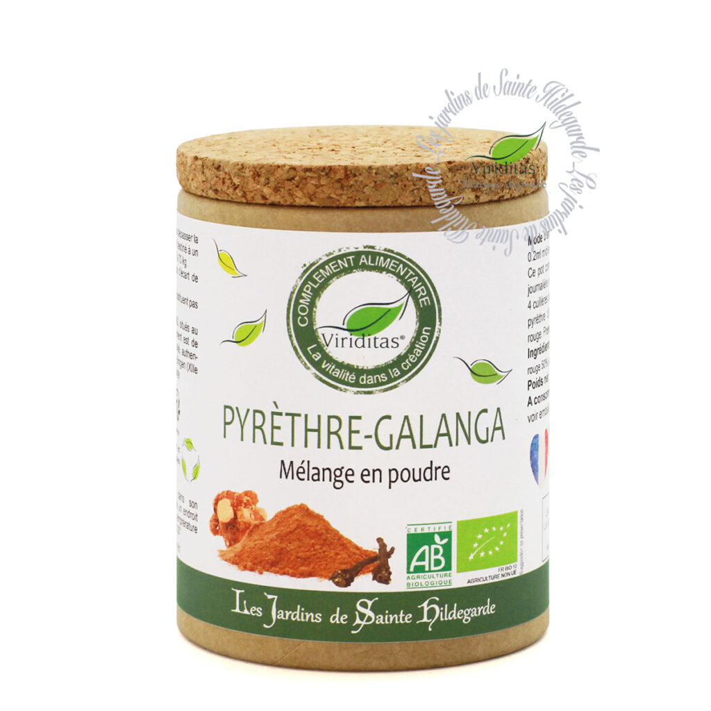 MELANGE BIO PYRETHREGALANGA POUDRE 40G* Les Jardins de SainteHildegarde