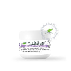 gommage végétal facial pour nettoyer la peau en douceur, l'adoucir et la rendre lumineuse - ingrédients 100% naturels -50g