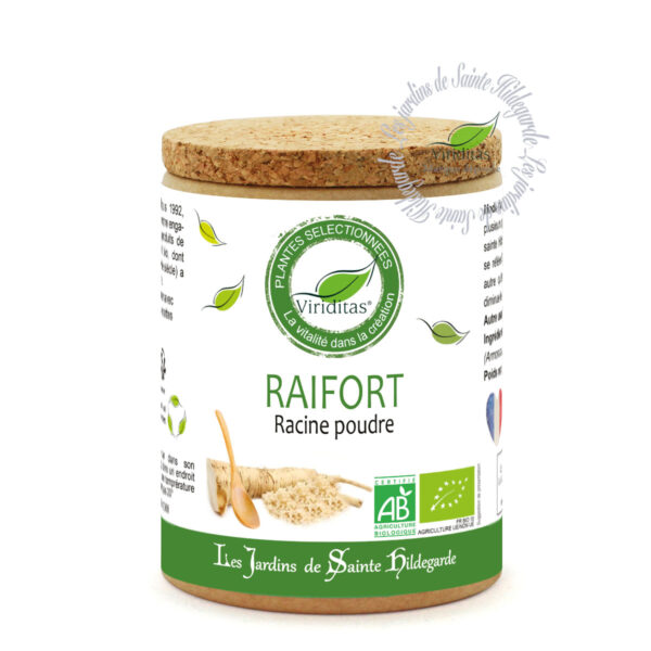 Raifort bio poudre, pot de 50g