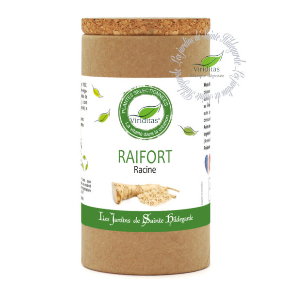 Raifort bio racines coupées, pot de 50g