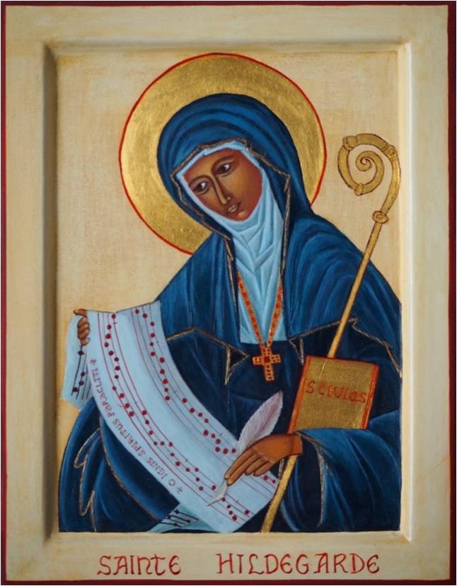 Sainte Hildegarde de Bingen, compositrice de musique sacrée Les Jardins de SainteHildegarde