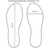 chaussons cuir et peau de blaireau T36