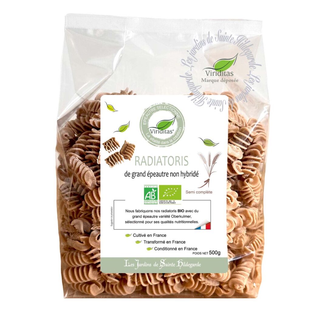 Pates Radiatori Promos - Les Jardins de Sainte-Hildegarde